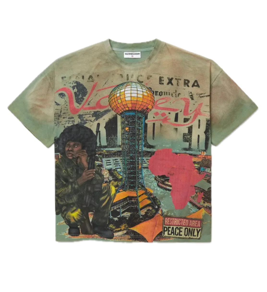 Vale Lives Green Recon Tee