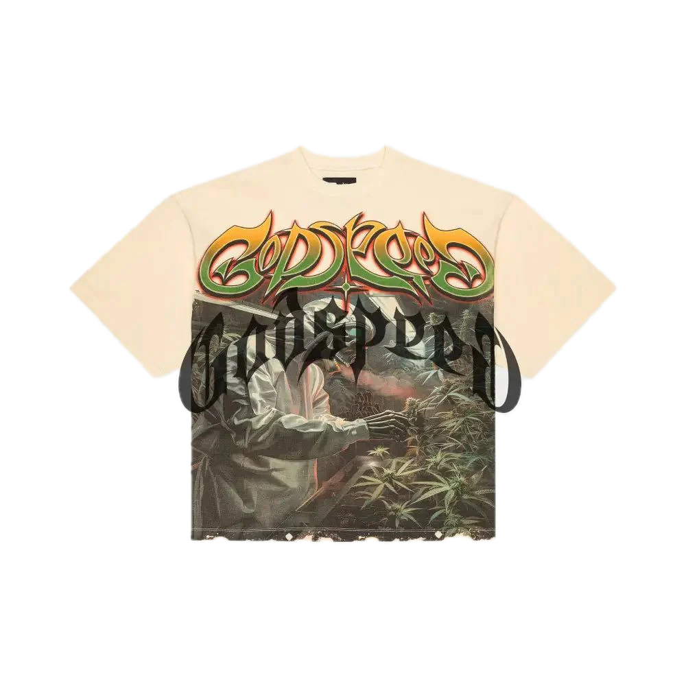 God Speed Tee Macadamia