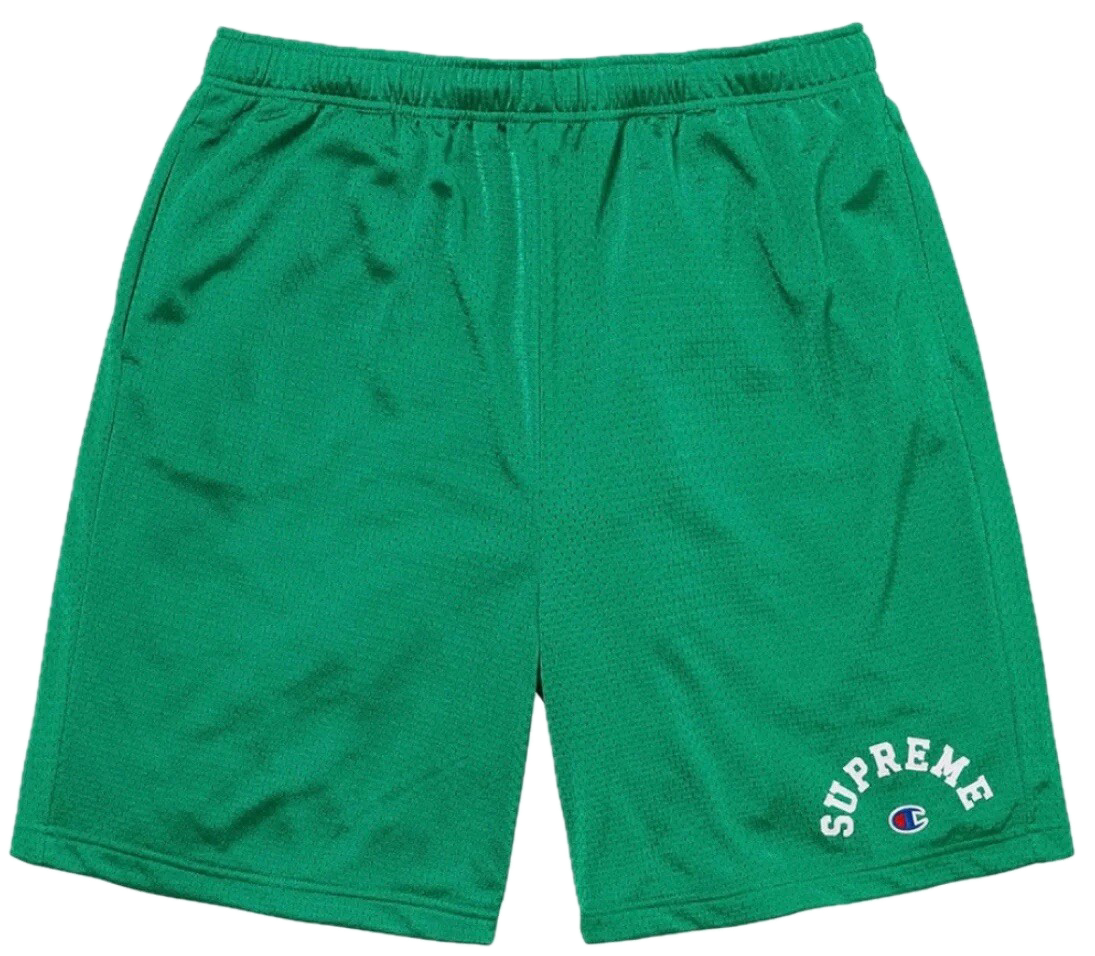 Supreme Champion Mesh Shorts Green