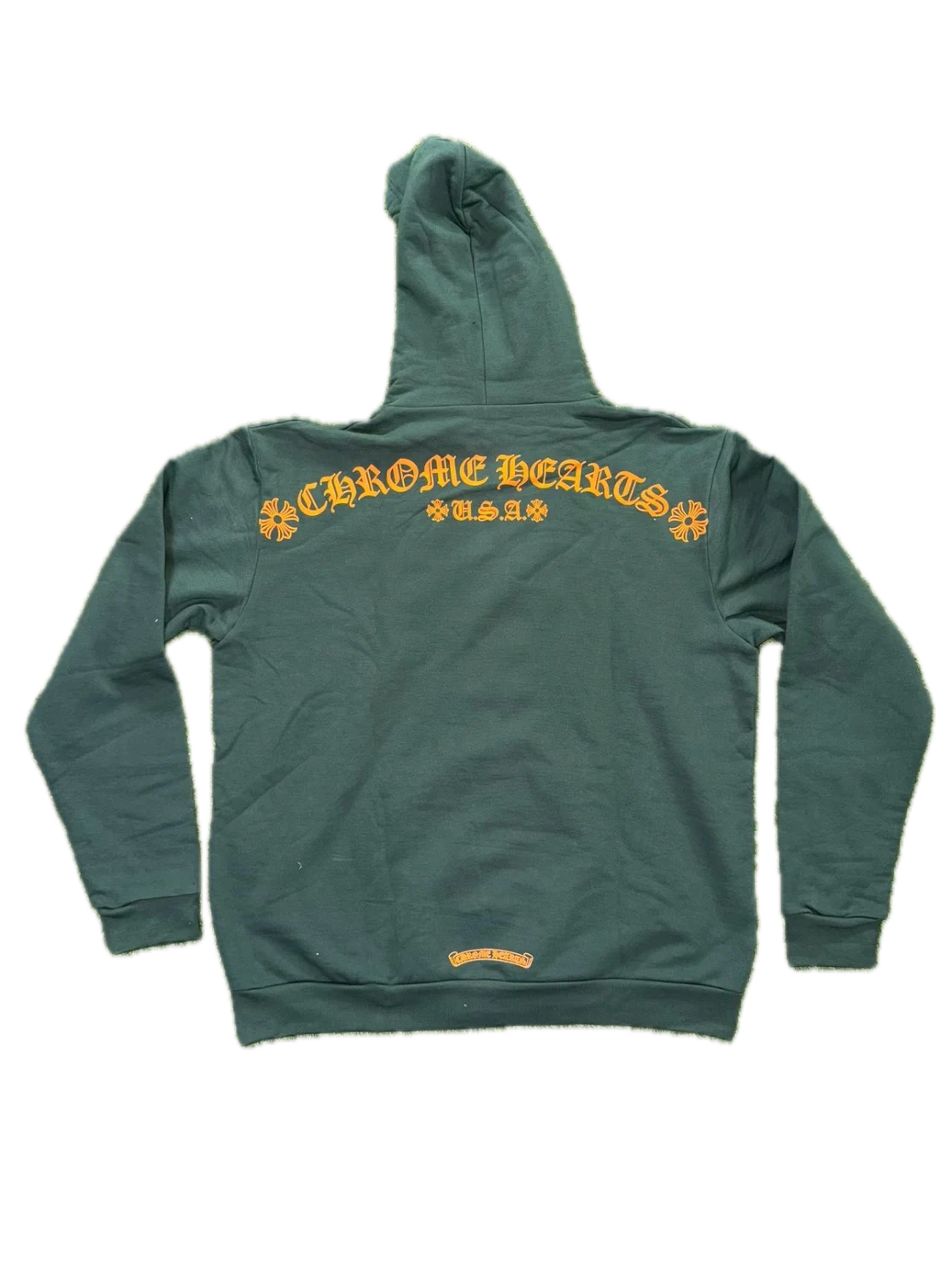 Chrome Hearts Green 'T-Bar' Hoodie