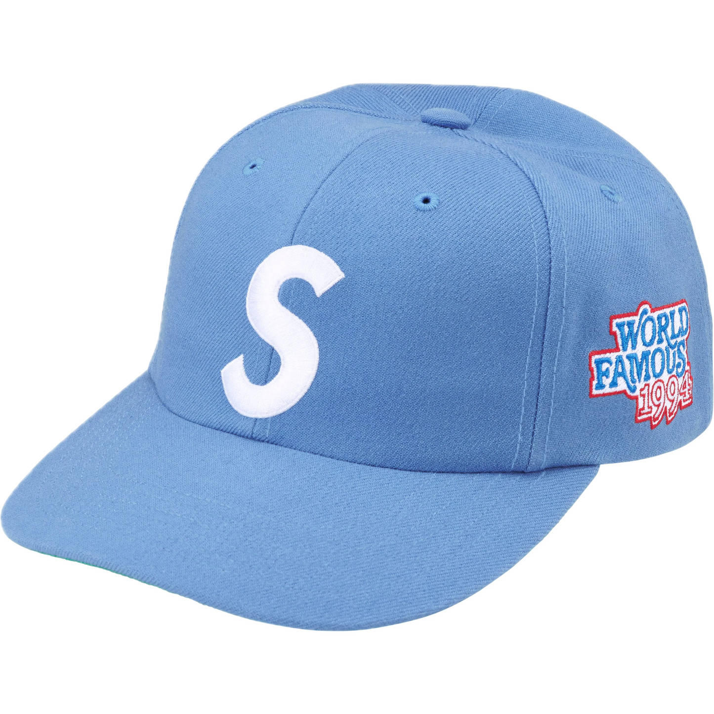 Supreme Snapback Baby Blue World Famous 1995