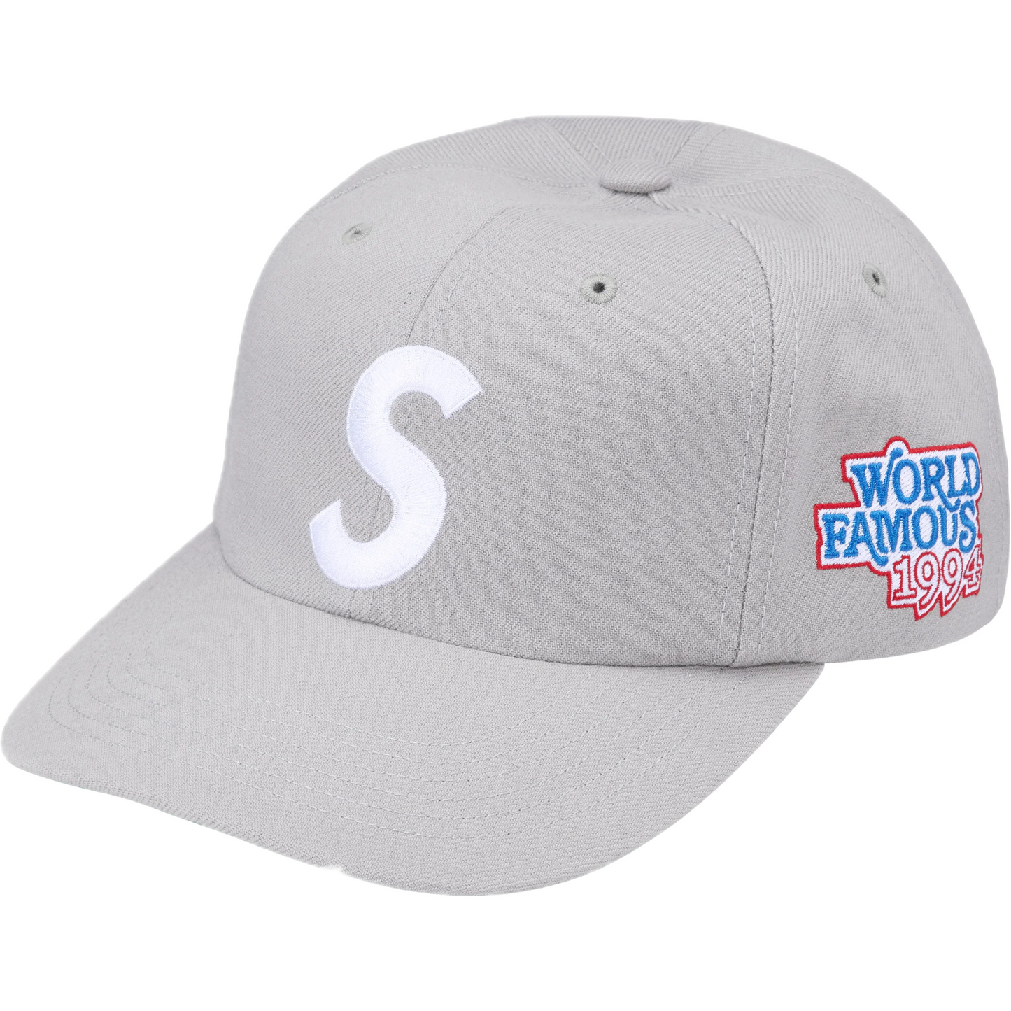 Supreme Snapback Grey World Famous 1995