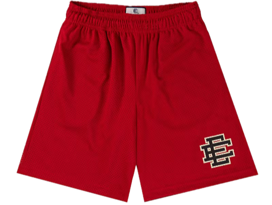 Eric Emanuel Baggy Basic Red Shorts