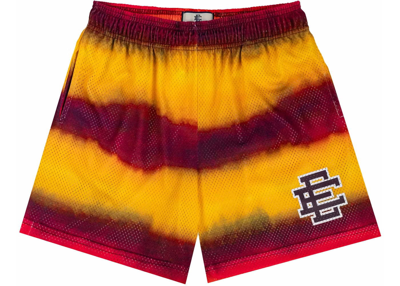 Eric Emanuel Short Yellow/Red Stripe