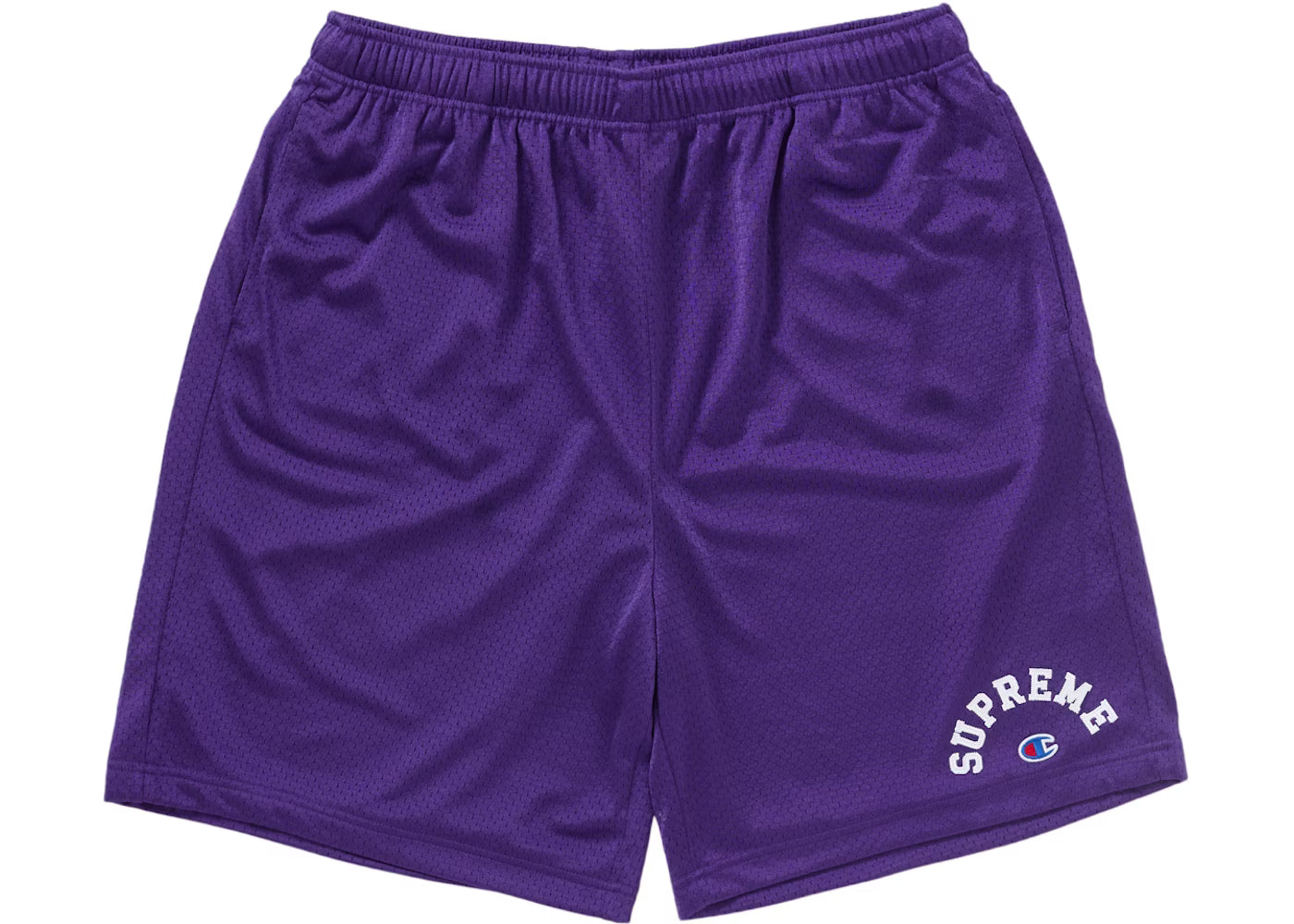 Supreme Champion Mesh Shorts Purple