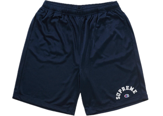 Supreme Champion Mesh Shorts Navy