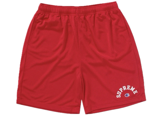 Supreme Champion Mesh Shorts Red