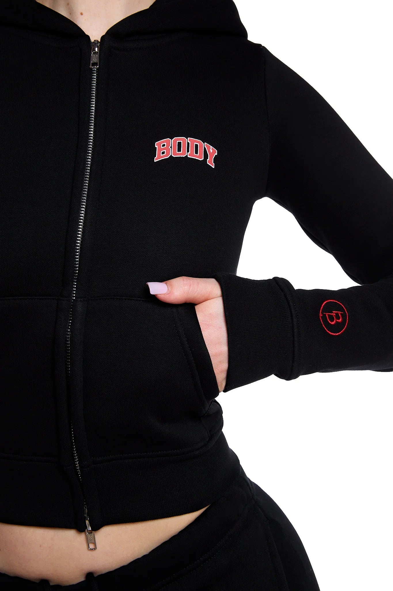 Body By Raven Tracy BACKSHOT TOP 2.0 (BLACK/RED)