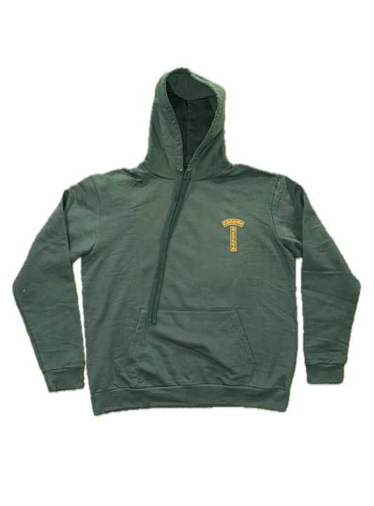 Chrome Hearts Green 'T-Bar' Hoodie