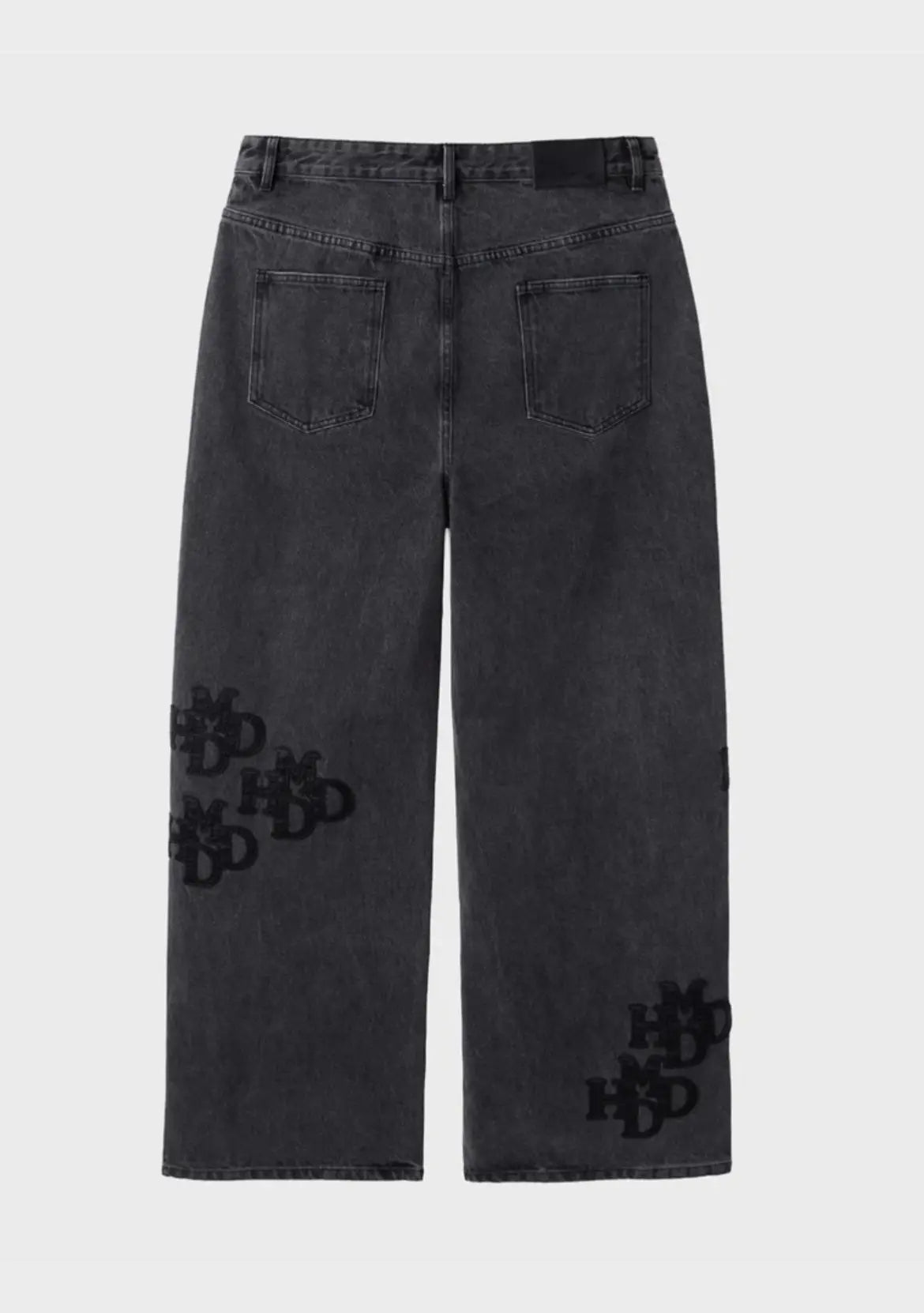 HMDD Patch Jeans Black Wash