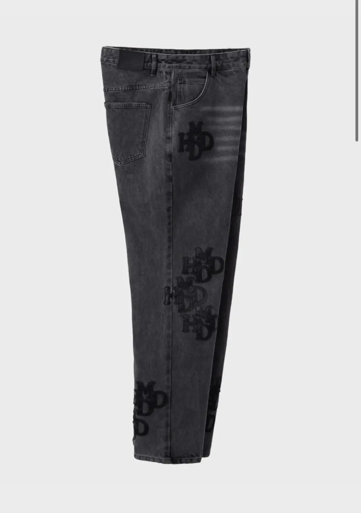 HMDD Patch Jeans Black Wash